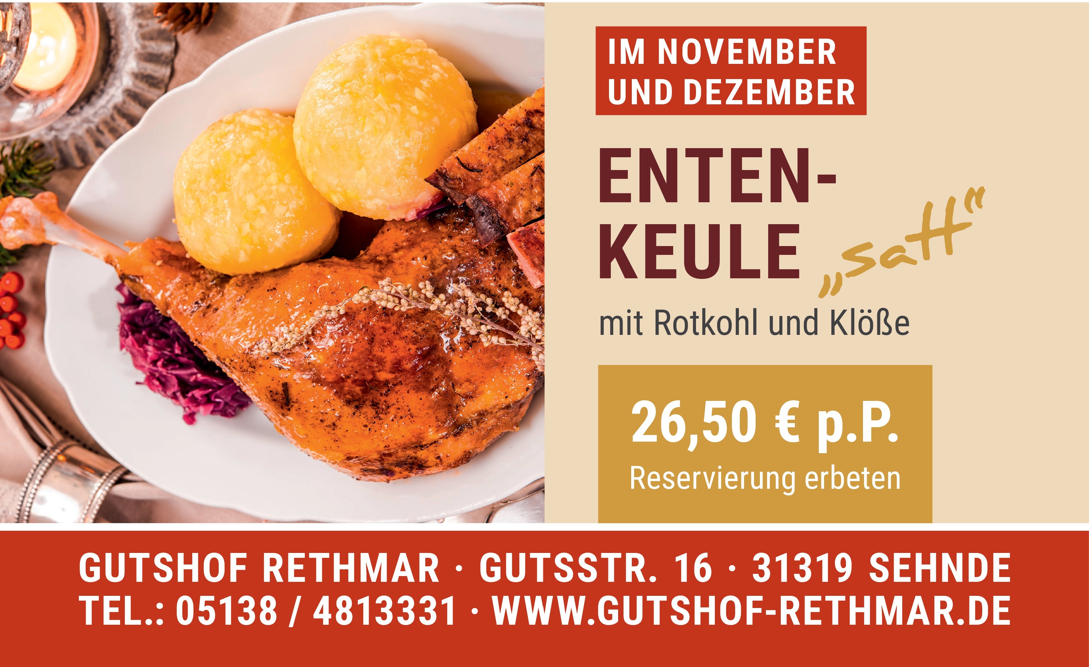 Unser Landknechtschmaus: Haxe, hausgemachtes Sauerkraut und Kartoffeln Unser Landknechtsschmaus!