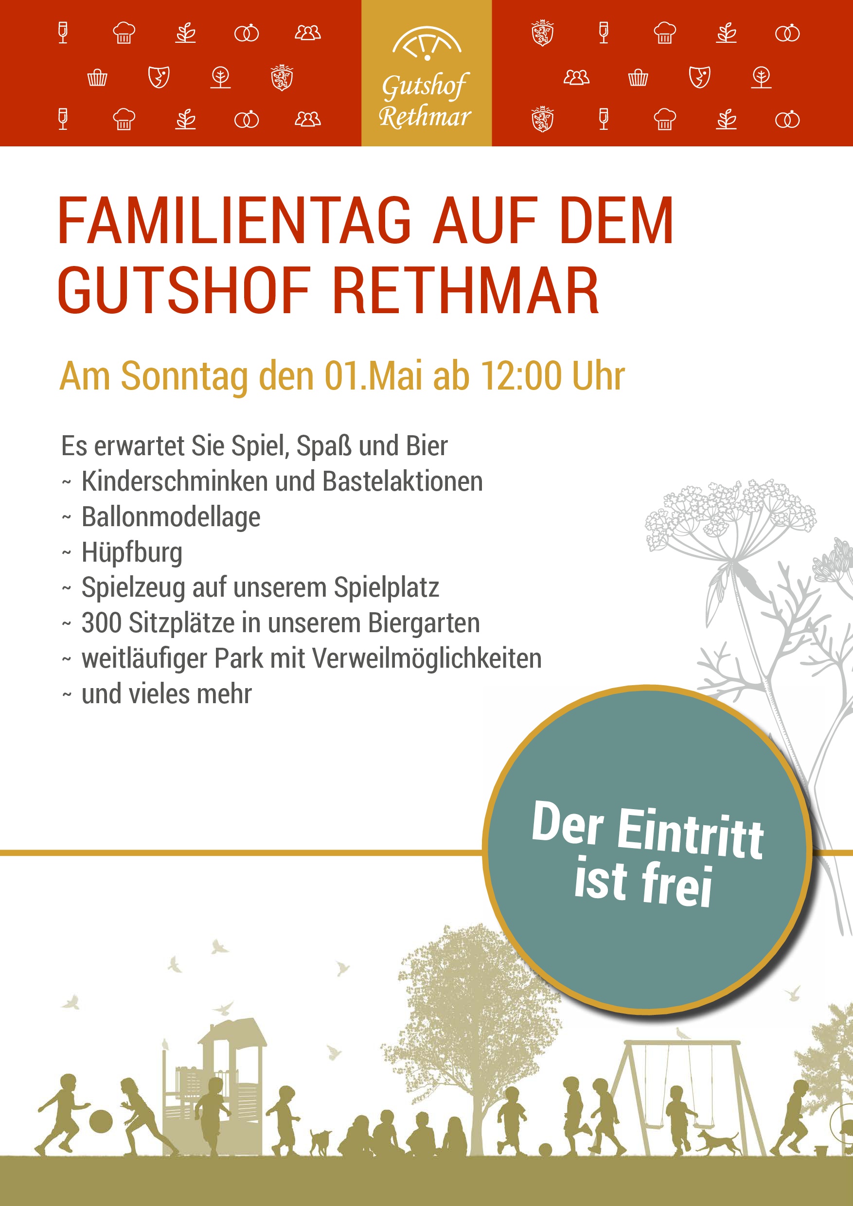 Familientag auf dem Gutshof Rethmar